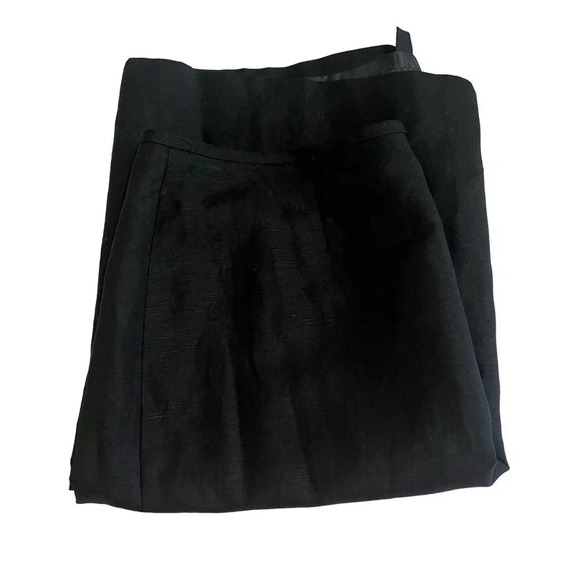 Tahari  NWT Polar Blue/Black Skirt Size 14 Zip Up - Picture 1 of 8